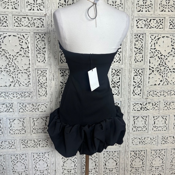 NWT Misha Saphira Mini Black Bubble Formal Homecoming Event Dress Sz XS - Picture 5 of 9